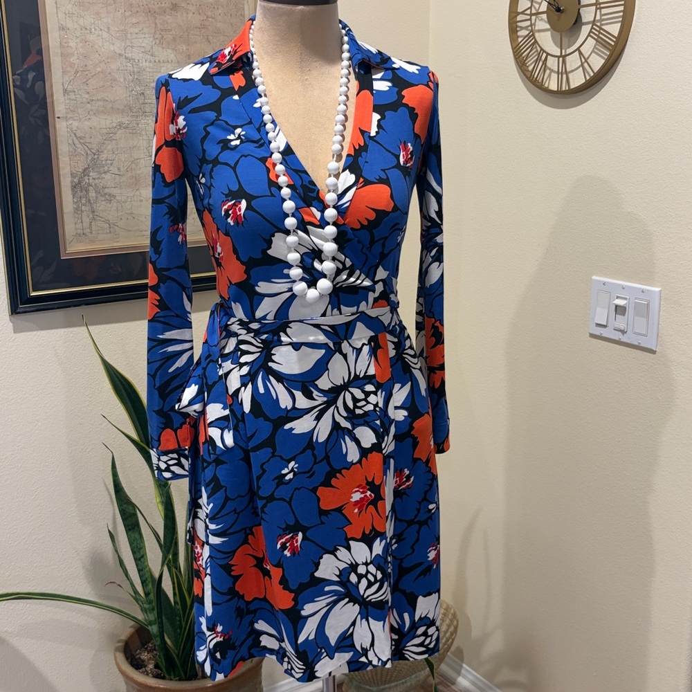 Diane Von Furstenberg Jeanne Wrap Dress